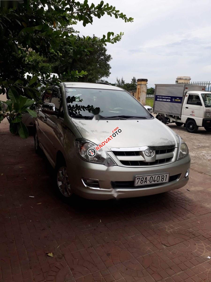 Bán ô tô Toyota Innova đời 2007, màu xám-4