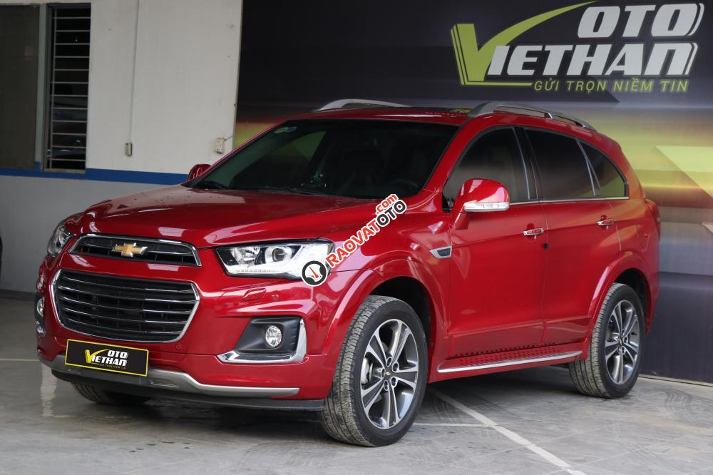 Bán Chevrolet Captiva Revv 2.4AT đời 2016, đen, mạnh mẽ, đầy uy nghi-0