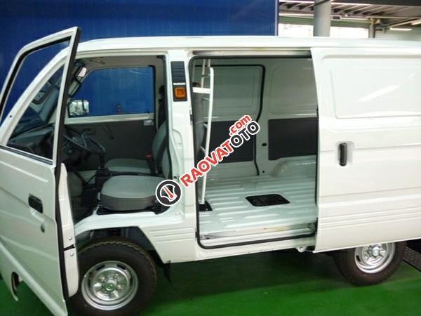 Bán Suzuki Blind Van 2018, màu trắng, KM trước bạ, xe giao ngay - Lh: 0985 547 829-4