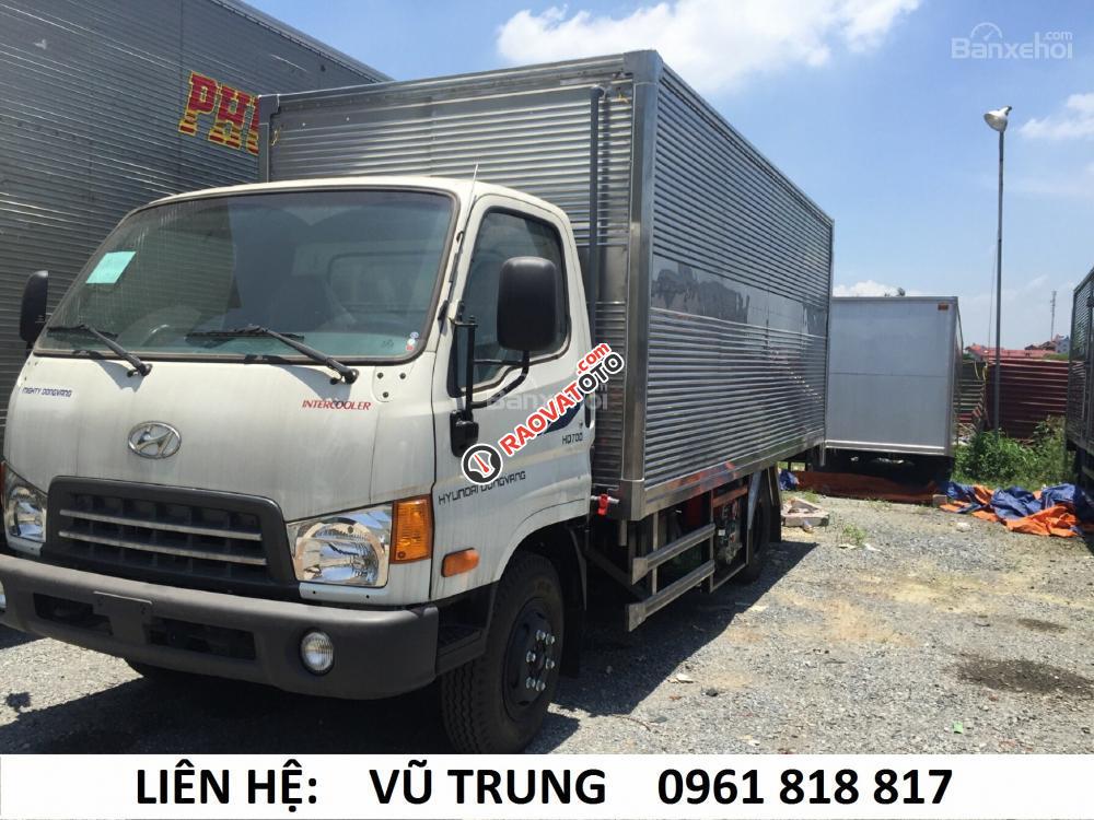 Bán xe tải Hyundai Đồng Vàng hàng 3 cục CKD Hàn Quốc, HD700 nâng tải 7.4 tấn, đóng thùng chuyên dụng, có xe giao ngay-15