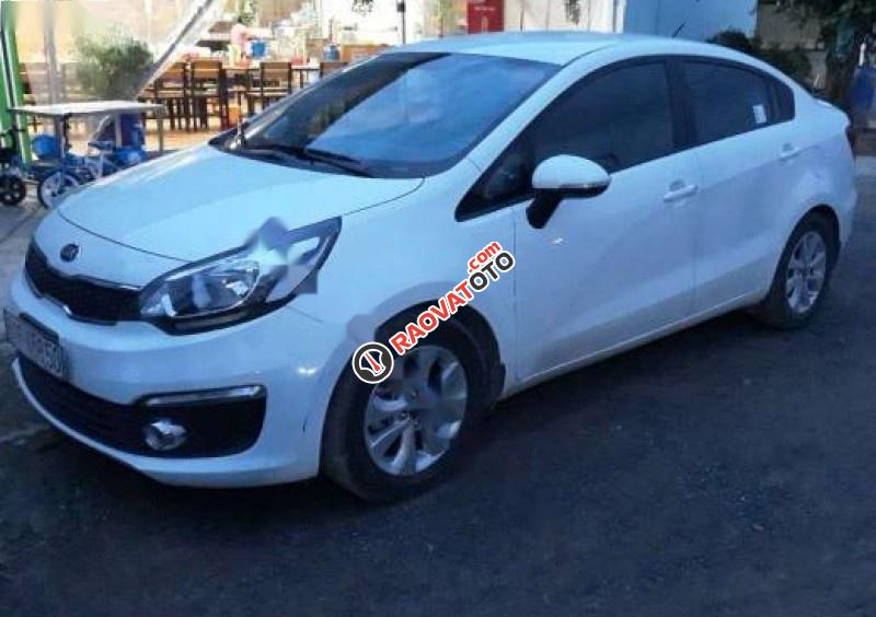 Cần bán lại xe Kia Rio 1.4 AT đời 2017, màu trắng, nhập khẩu nguyên chiếc  -0