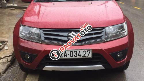 Bán Suzuki Grand vitara 2.0 AT đời 2014, màu đỏ-14