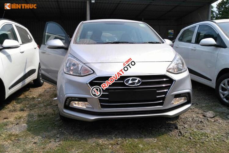 Bán Hyundai Grand i10 2017, màu bạc, phiên bản mới nhất, giảm giá đặc biệt tại Hyundai Vũng Tàu-4