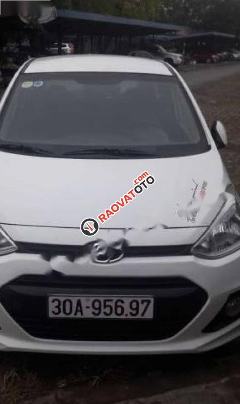 Cần bán lại xe Hyundai Grand i10 1.0 MT đời 2016, màu trắng, nhập khẩu chính chủ, 315 triệu-0