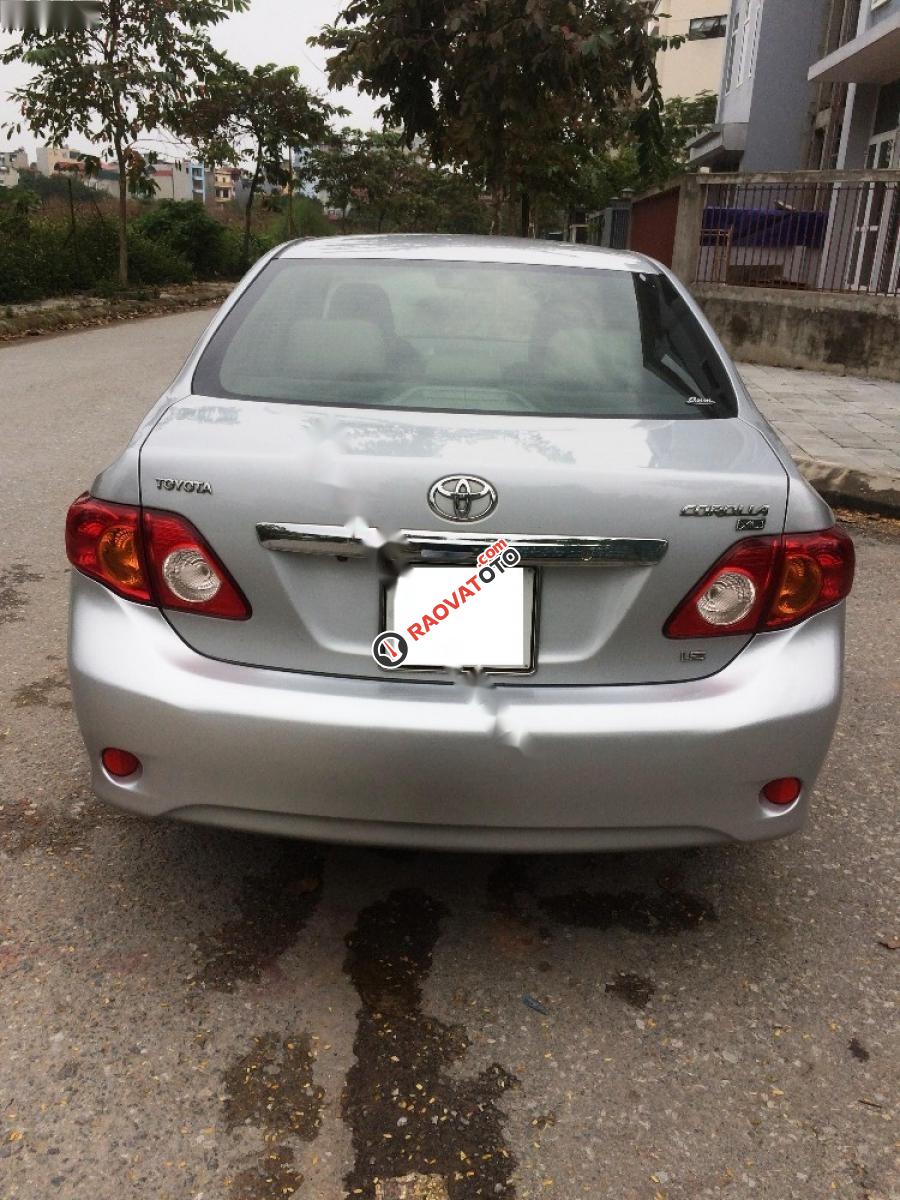 Bán Toyota Corolla XLi 1.6 AT đời 2009, màu bạc, xe nhập  -8