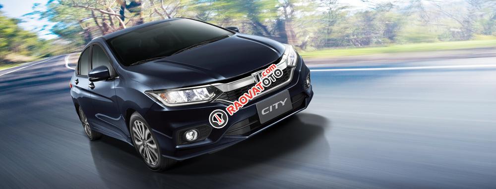 Bán Honda City số tự động vô cấp đời 2017, màu xanh lam tại Honda Ô tô Hà Tĩnh-5