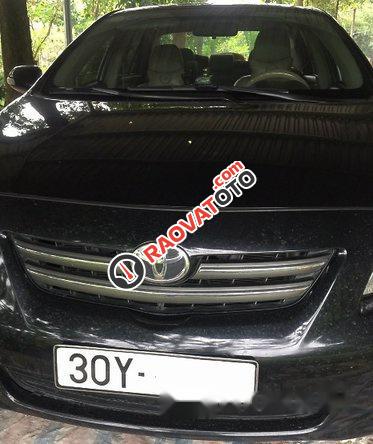 Cần bán xe Toyota Corolla altis đời 2010, màu đen số sàn, 500tr-5