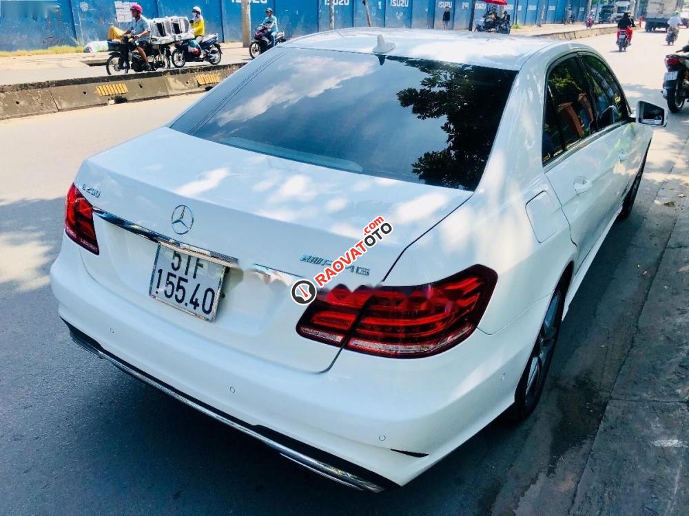 Cần bán xe Mercedes E250 AMG đời 2015, màu trắng, nhập khẩu nguyên chiếc-4