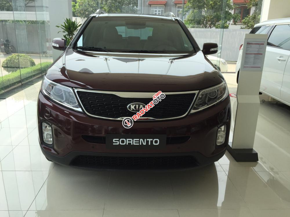 Bán xe Kia Sorento DATH đời 2018 Vĩnh Phúc, màu đỏ mận, máy dầu, liên hệ: 0979.428.555 để được giá tốt nhất-7