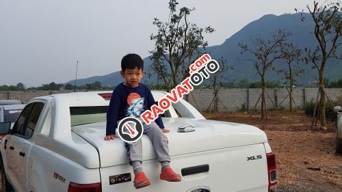 Cần bán gấp Ford Ranger 2.2 AT sản xuất 2015, màu trắng-3