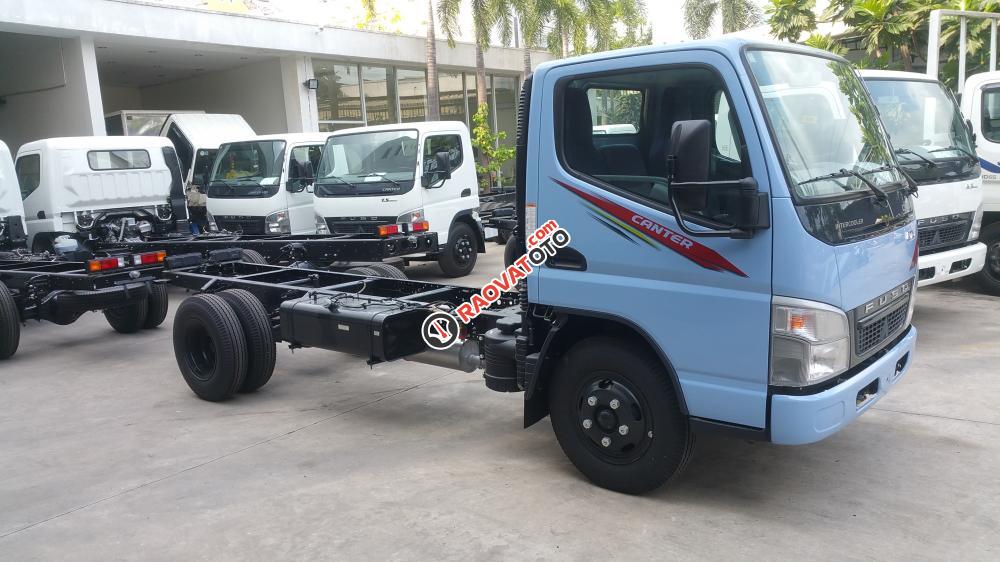 Fuso Canter 4.7, thùng kín inox, đóng sẵn giao ngay, lãi suất 4.99%-1