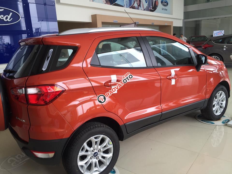 Bán xe Ford EcoSport Titanium 1.5P AT đời 2017, màu đỏ-2