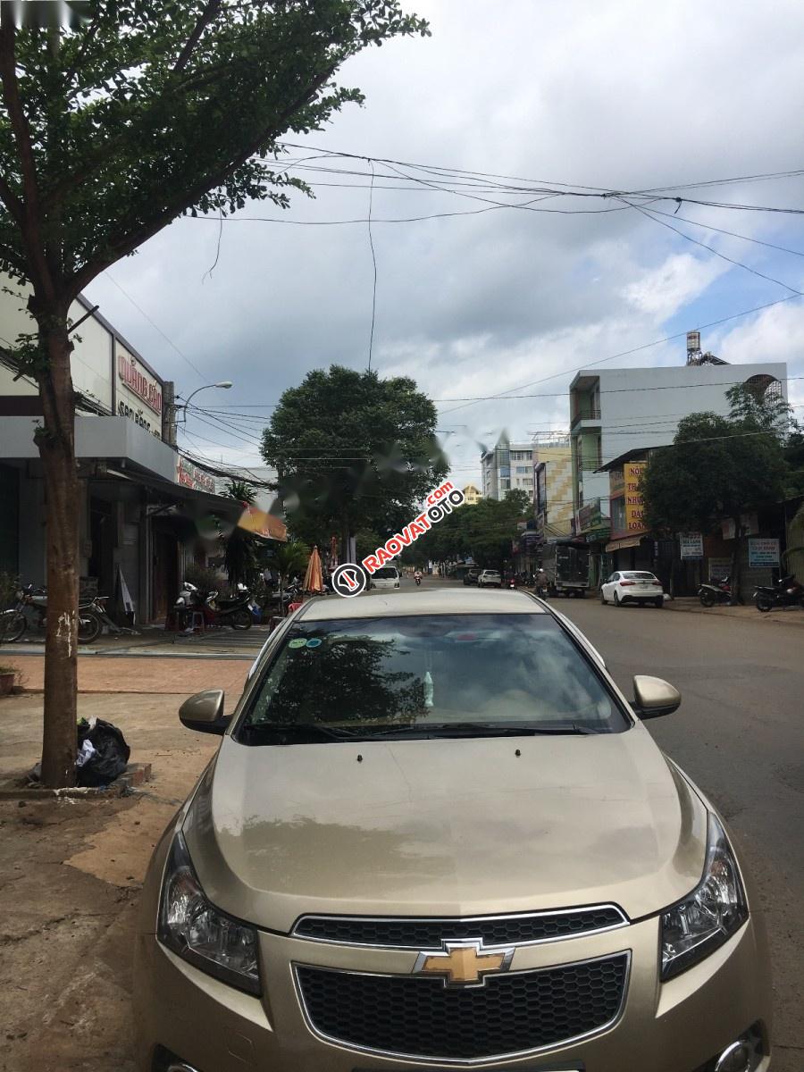 Cần bán lại xe Chevrolet Cruze đời 2011, màu ghi vàng -5