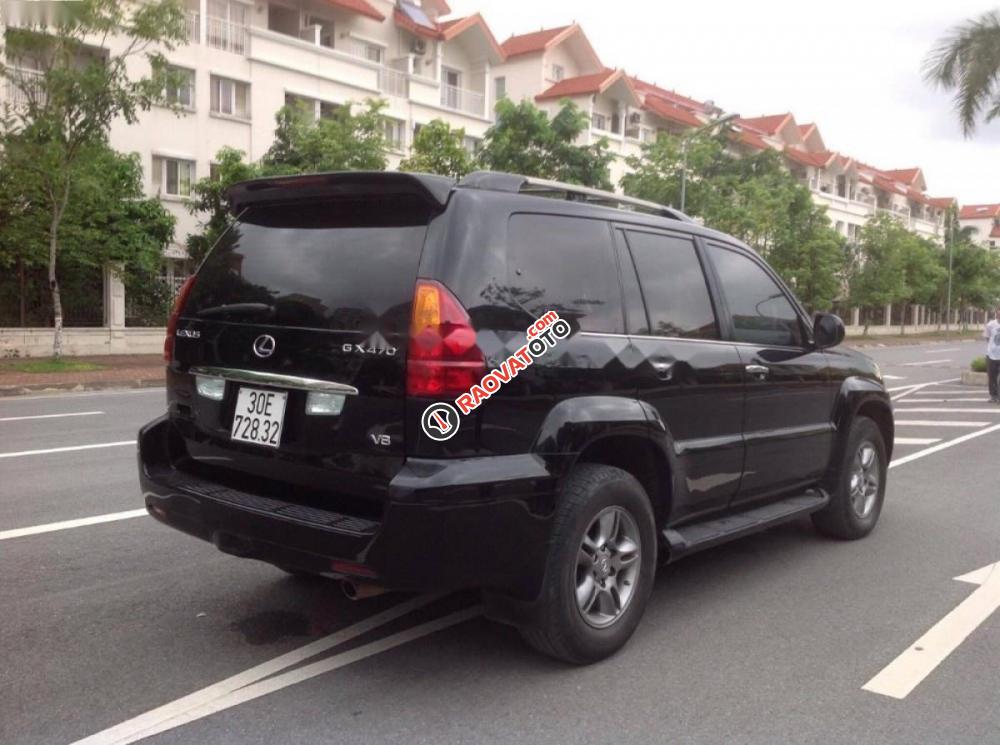 Bán xe Lexus GX 470 đời 2008, màu đen, xe nhập chính chủ-6