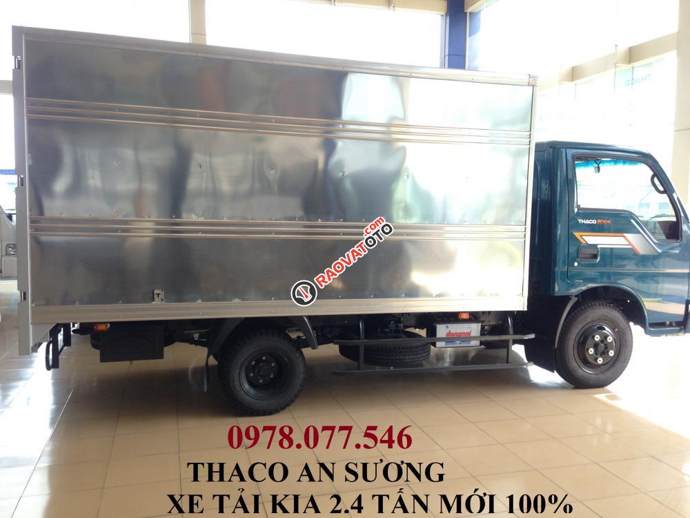 Thaco K165S tải trọng 2.4 tấn mui bạt mới, giao tại TPHCM-1