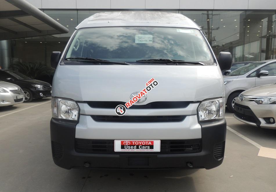 Toyota Hiace - Xe nhập khẩu, 16 chỗ động cơ dầu - Hỗ trợ trả góp - Đại lý Toyota Mỹ Đình/ hotline: 0973.306.136-22