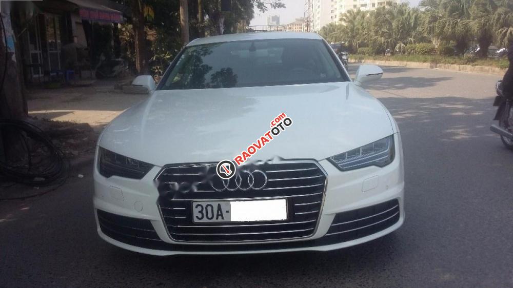 Bán Audi A7 đời 2015, màu trắng, nhập khẩu-1