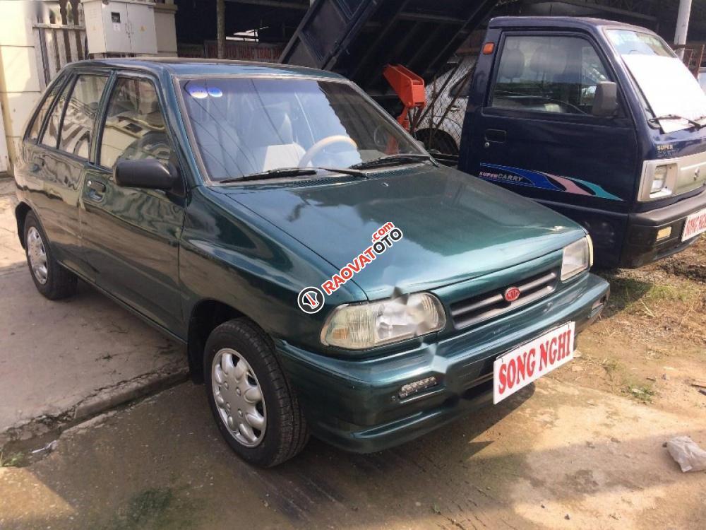 Bán xe Kia Pride CD5 đời 2001, màu xanh -1