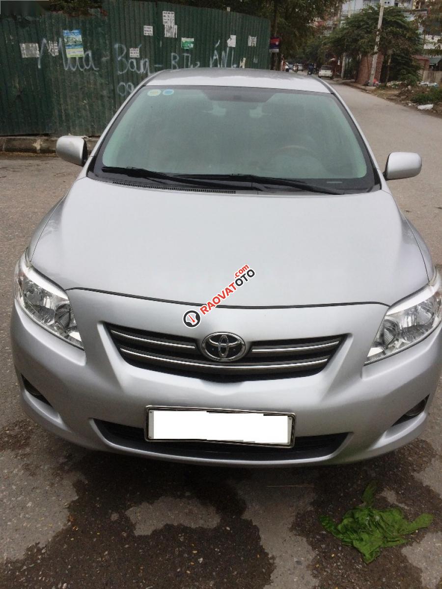 Bán Toyota Corolla XLi 1.6 AT đời 2009, màu bạc, xe nhập  -9