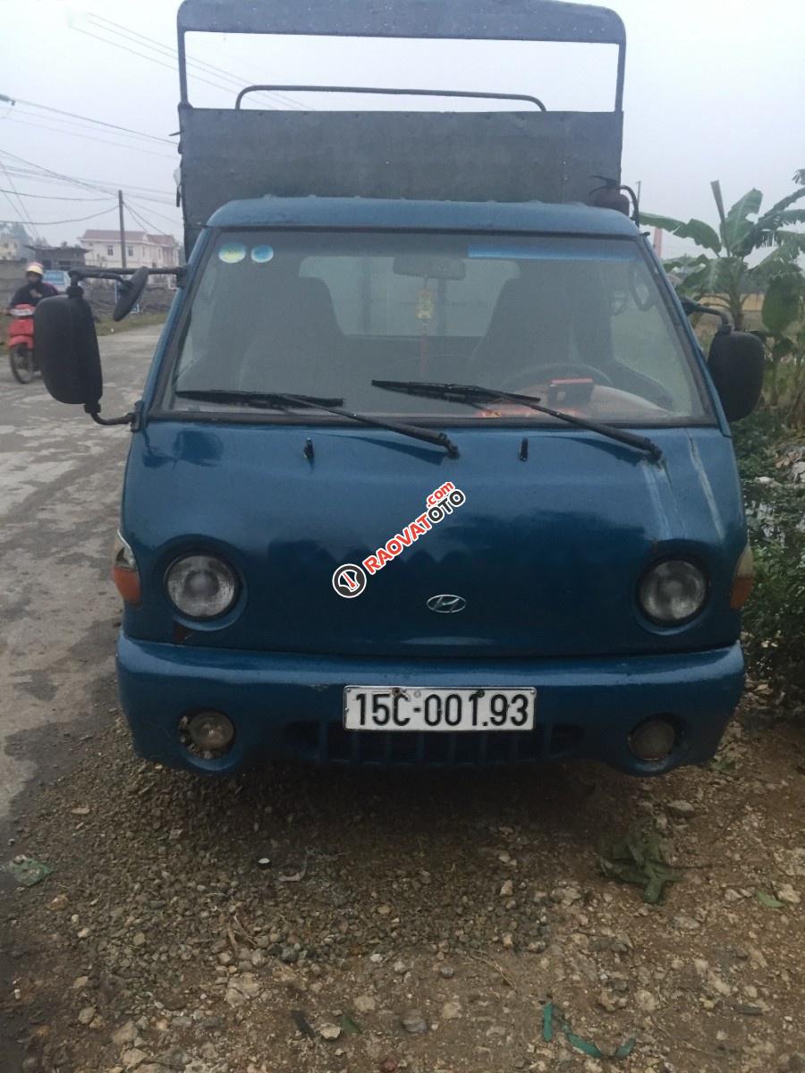 Bán ô tô Hyundai Porter đời 1996, màu xanh lam, nhập khẩu Hàn Quốc, giá tốt-1