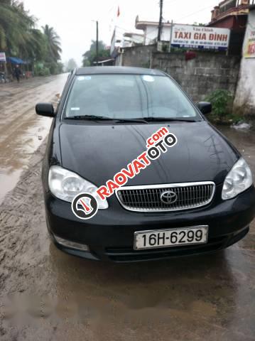 Bán Toyota Corolla altis 2003, màu đen, giá chỉ 255 triệu-0