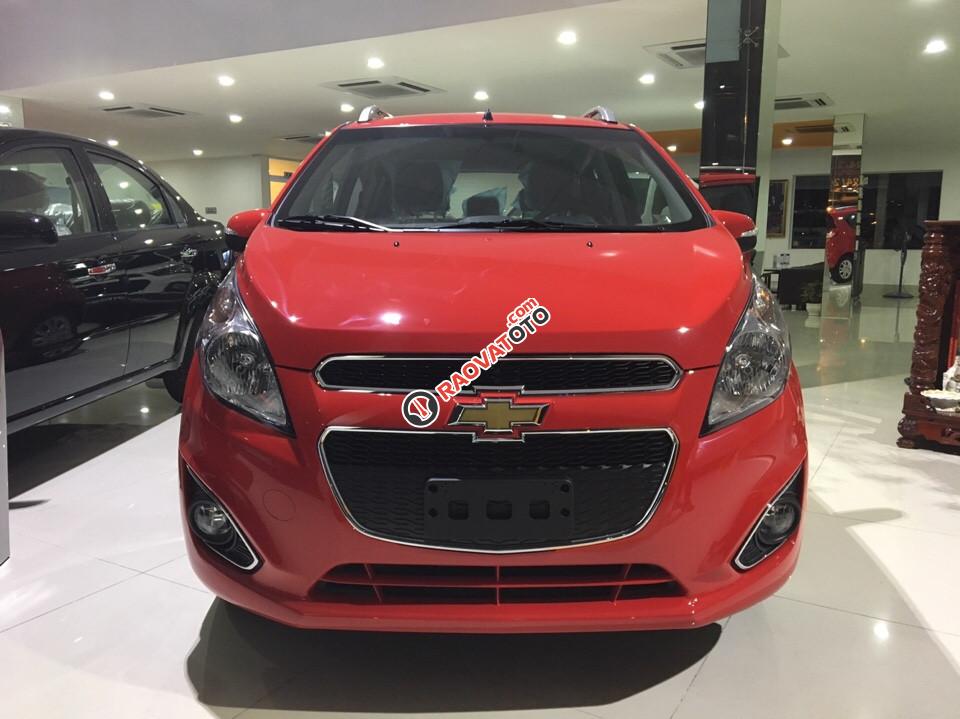 Chevrolet Spark 1.2 LT, nhỏ gọn, thích hợp kinh doanh, gia đình, hỗ trợ vay 95%-0