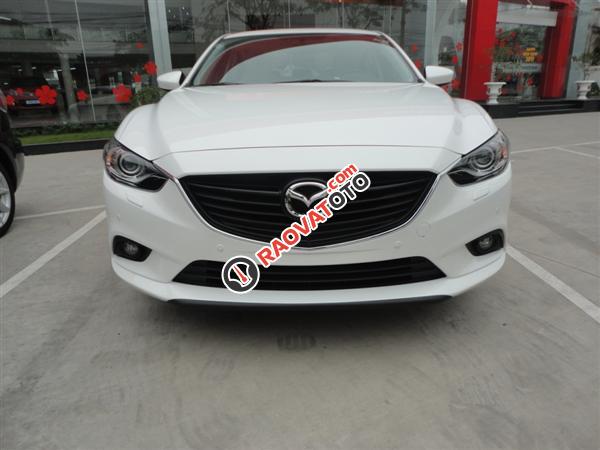 Bán Mazda 6 2.5 2016 màu trắng, thanh toán 245tr-lăn bánh-5