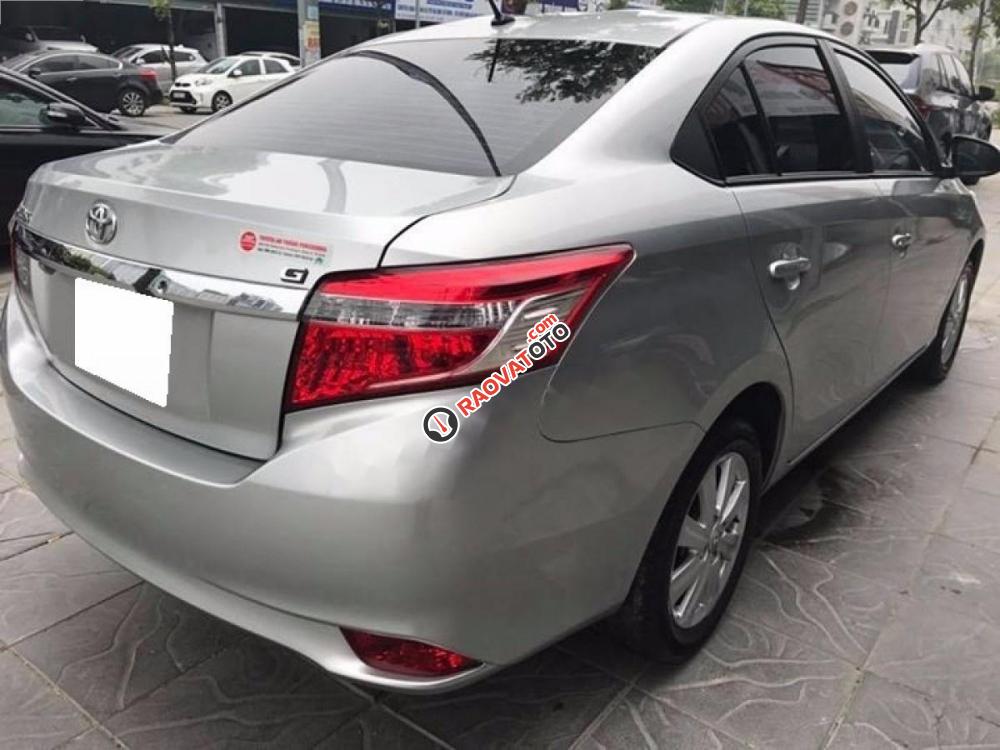 Cần bán Toyota Vios 1.5G đời 2014, màu bạc-1