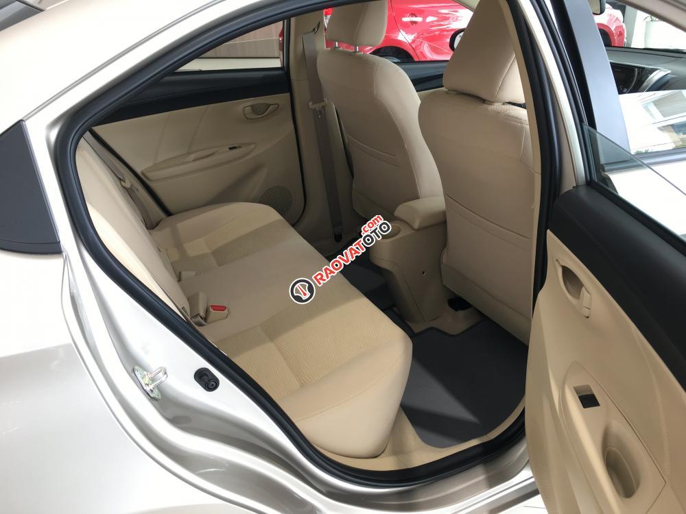 Bán xe Toyota Vios 2017, tặng phí trước bạ 100%, tặng BH, PK, trả trước 130tr giao ngay tại Tây Ninh-1