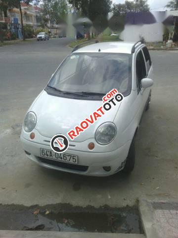 Bán xe Daewoo Matiz đời 2007, màu trắng xe gia đình, giá chỉ 95 triệu-0