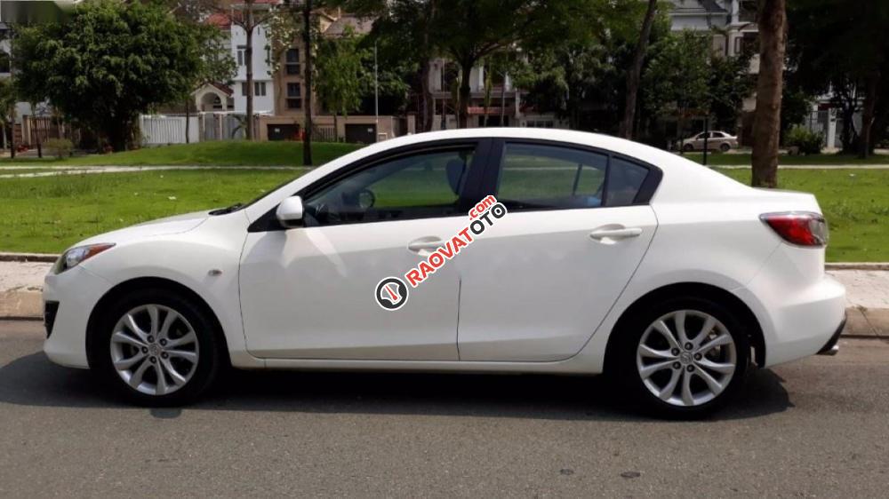 Cần bán lại xe Mazda 3 1.6 AT đời 2011, màu trắng, nhập khẩu nguyên chiếc, 435 triệu-1