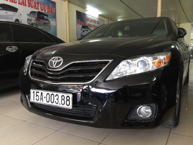 Bán Toyota Camry LE sản xuất 2010, màu đen, xe nhập, chính chủ, 860 triệu-8