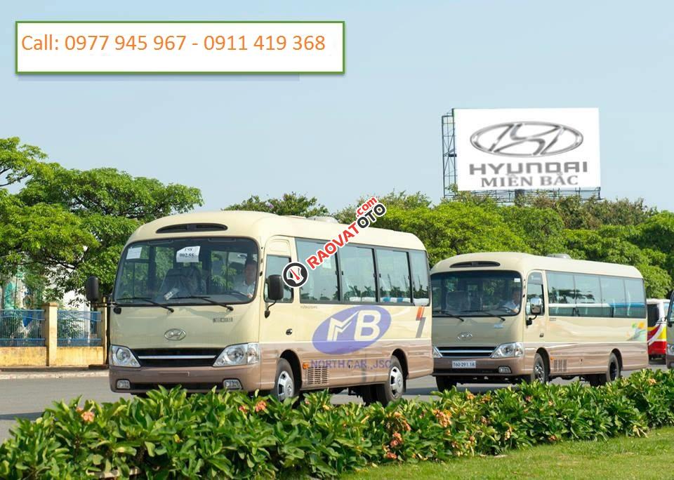 Chuyên bán County Hyundai, 29 ghế Đồng Vàng, Model 2017-0