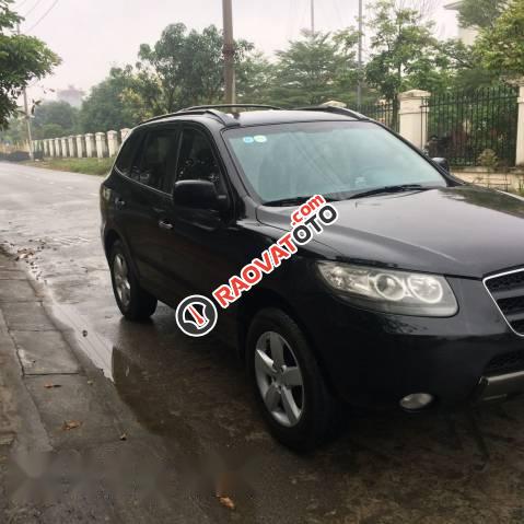 Bán Hyundai Santa Fe đời 2008, màu đen-0