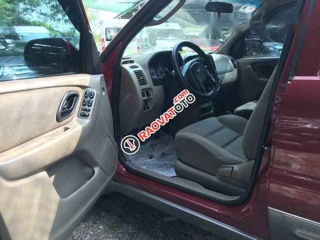 Bán xe Ford Escape đời 2002, màu đỏ, giá 175tr-1