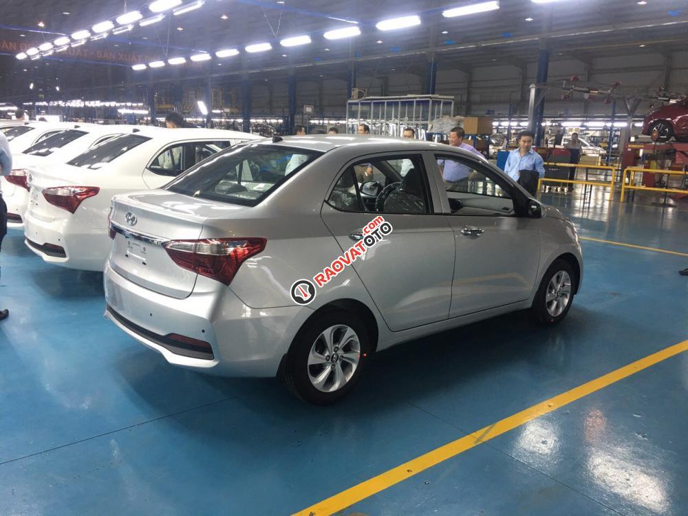 Bán Hyundai Grand i10 2017, màu bạc, phiên bản mới nhất, giảm giá đặc biệt tại Hyundai Vũng Tàu-3