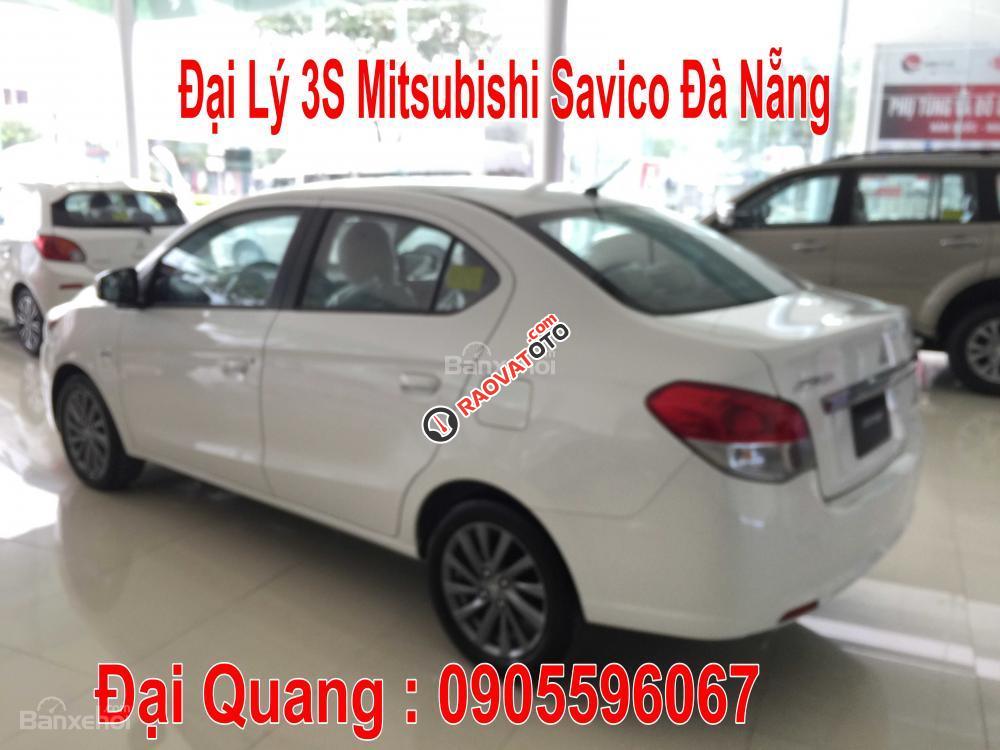 Cần bán xe Mitsubishi Attrage tại Đà Nẵng, màu trắng, Lh Quang 0905596067, vay lên đến 90 %-8