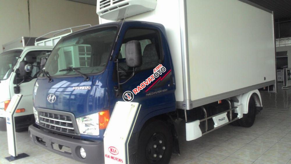 Tặng 100% thuế trước bạ khi mua bán xe tải đông lạnh Thaco Hyundai HD65 lên tải 5 tấn, xe tải Hyundai tại BRVT-2