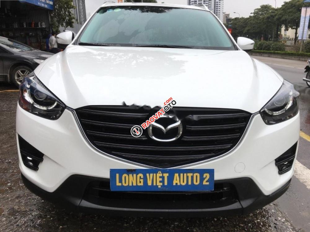 Cần bán gấp Mazda CX 5 2.5 AT AWD đời 2017, màu trắng, 890 triệu-0