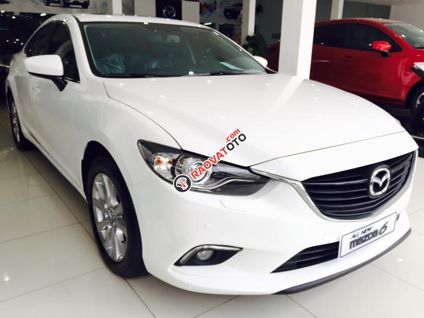 Bán Mazda 6 2.5 2016 màu trắng, thanh toán 245tr-lăn bánh-3