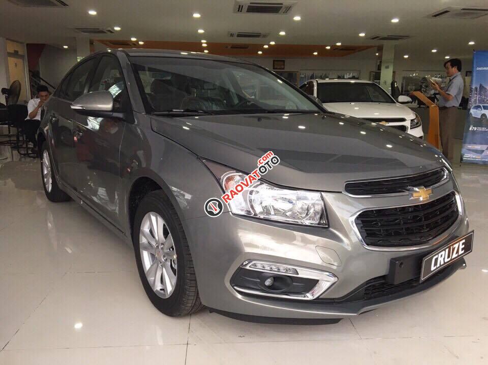 Bán Chevrolet Cruze LT - Nâu hoàng kim, hỗ trợ vay tối đa giá trị xe-1