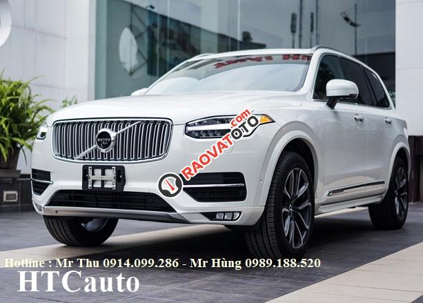 Bán xe Volvo XC90 T6 Inscription 2016, màu trắng, nhập Mỹ-2