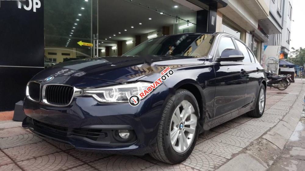 Bán BMW 3 Series 320i đời 2015, màu xanh lam, xe nhập-0