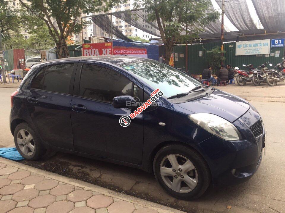 Bán xe Toyota Yaris 1.6 đời 2007, màu xanh lam, nhập khẩu-1