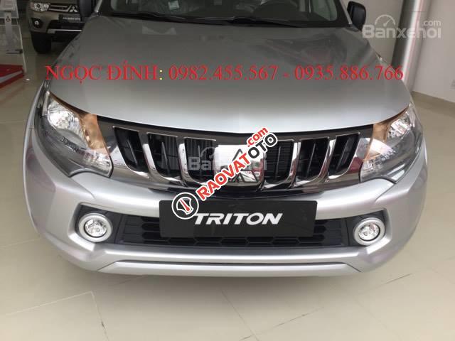 Bán Mitsubishi Triton 4x2 AT Quảng Nam, bán xe Triton số tự động 1 cầu Quảng Nam-0