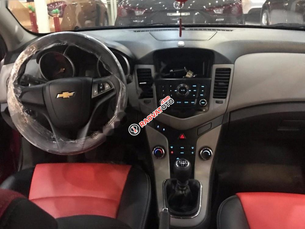 Bán xe Chevrolet Cruze LS 1.6MT sản xuất 2015, màu đỏ số sàn, 455 triệu-8