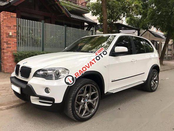 Bán xe BMW X5 3.0si sport đời 2008, màu trắng, nhập khẩu-0