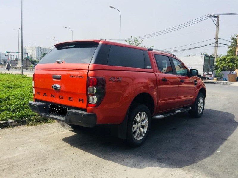 Bán ô tô Ford Ranger 3.2L  Wildtrack đời 2015, màu đỏ, xe nhập, giá 670tr-3