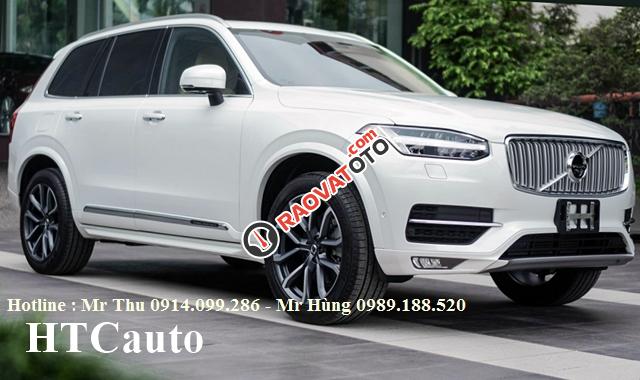 Bán xe Volvo XC90 T6 Inscription 2016, màu trắng, nhập Mỹ-1