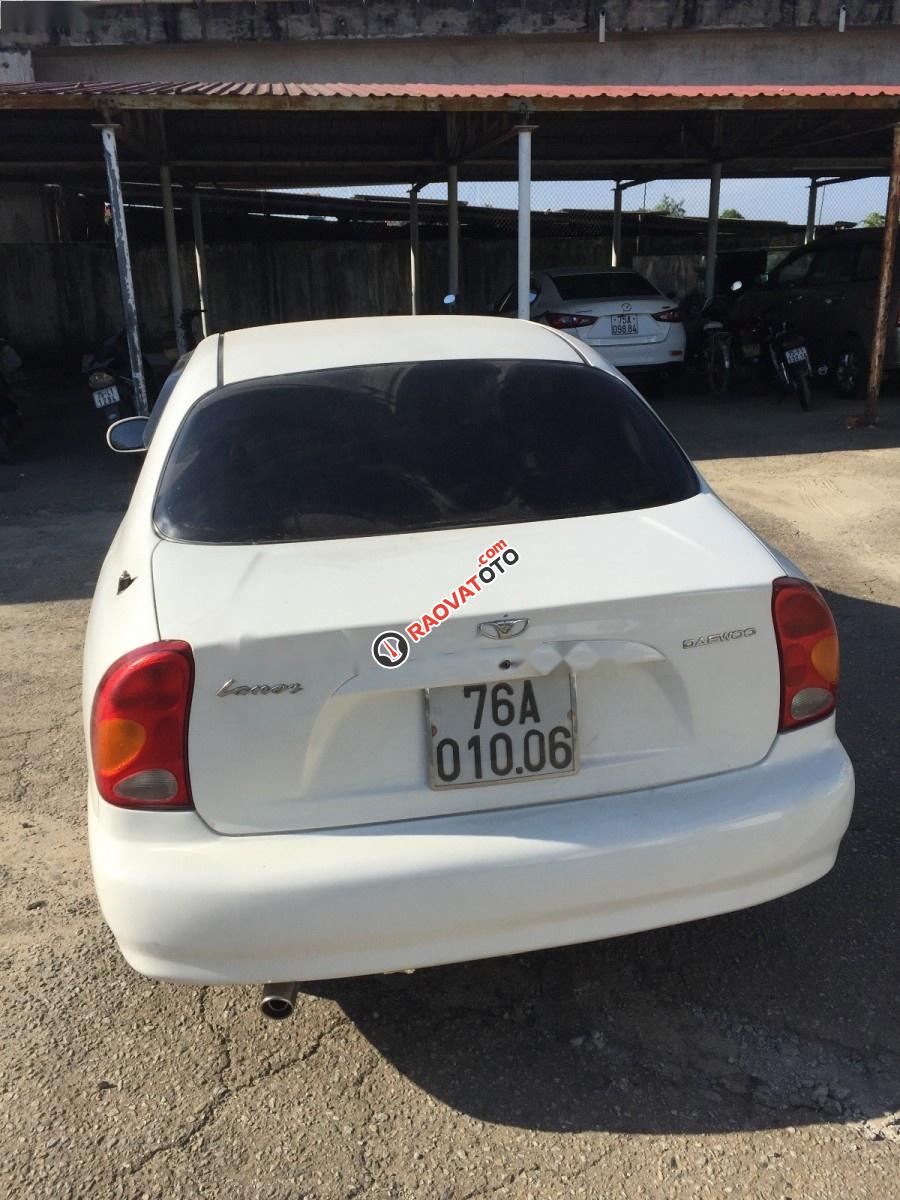 Bán Daewoo Lanos SX đời 2003, màu trắng, giá tốt-2